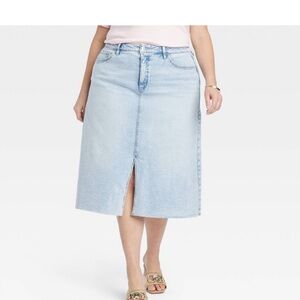 Ava & Viv denim skirt